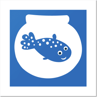 Friendly little fish Posters and Art